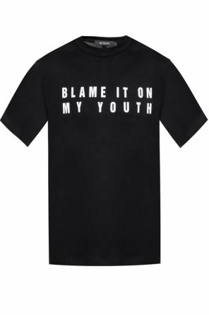 T-shirt z nadrukowanym napisem, zdjęcie 1 T-shirt z nadrukowanym napisem od MISBHV